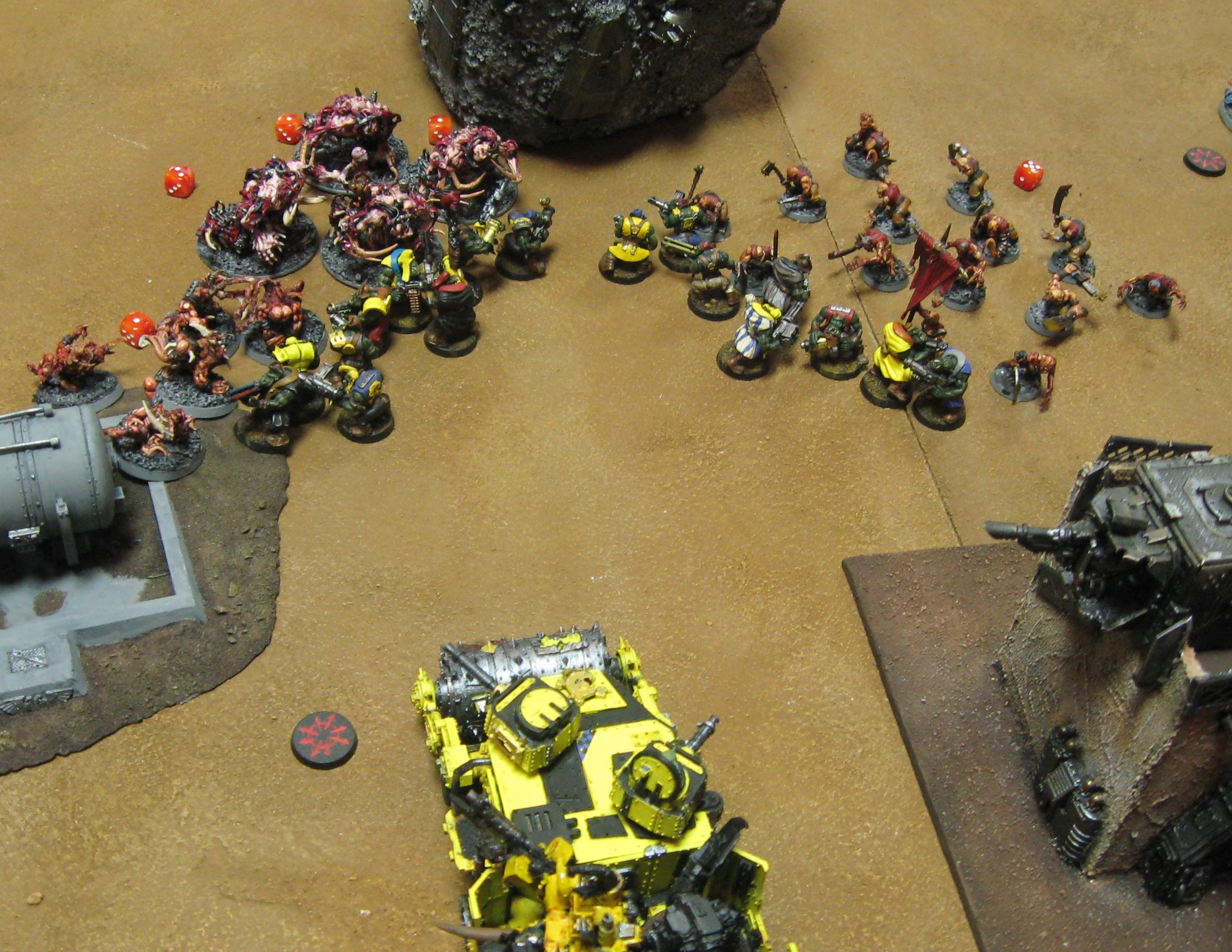 Battle Report, Daemons, Harrowed, Orks