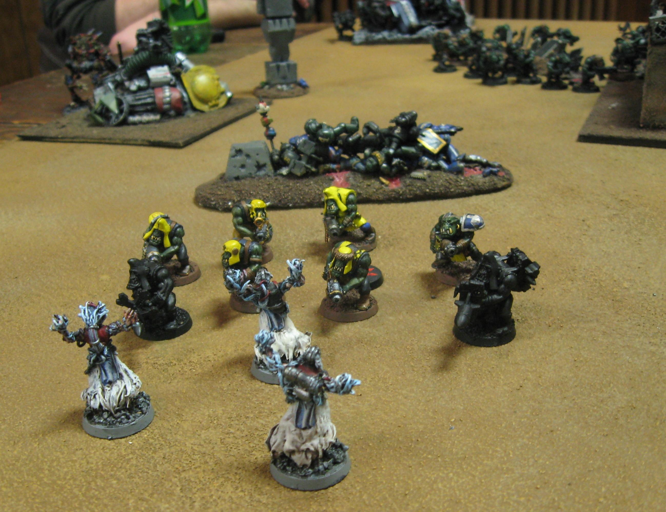 Battle Report, Daemons, Harrowed, Orks