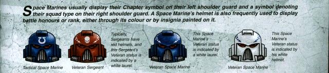 Codex Astartes, Copyright Games Workshop, Space Marines, Veteran