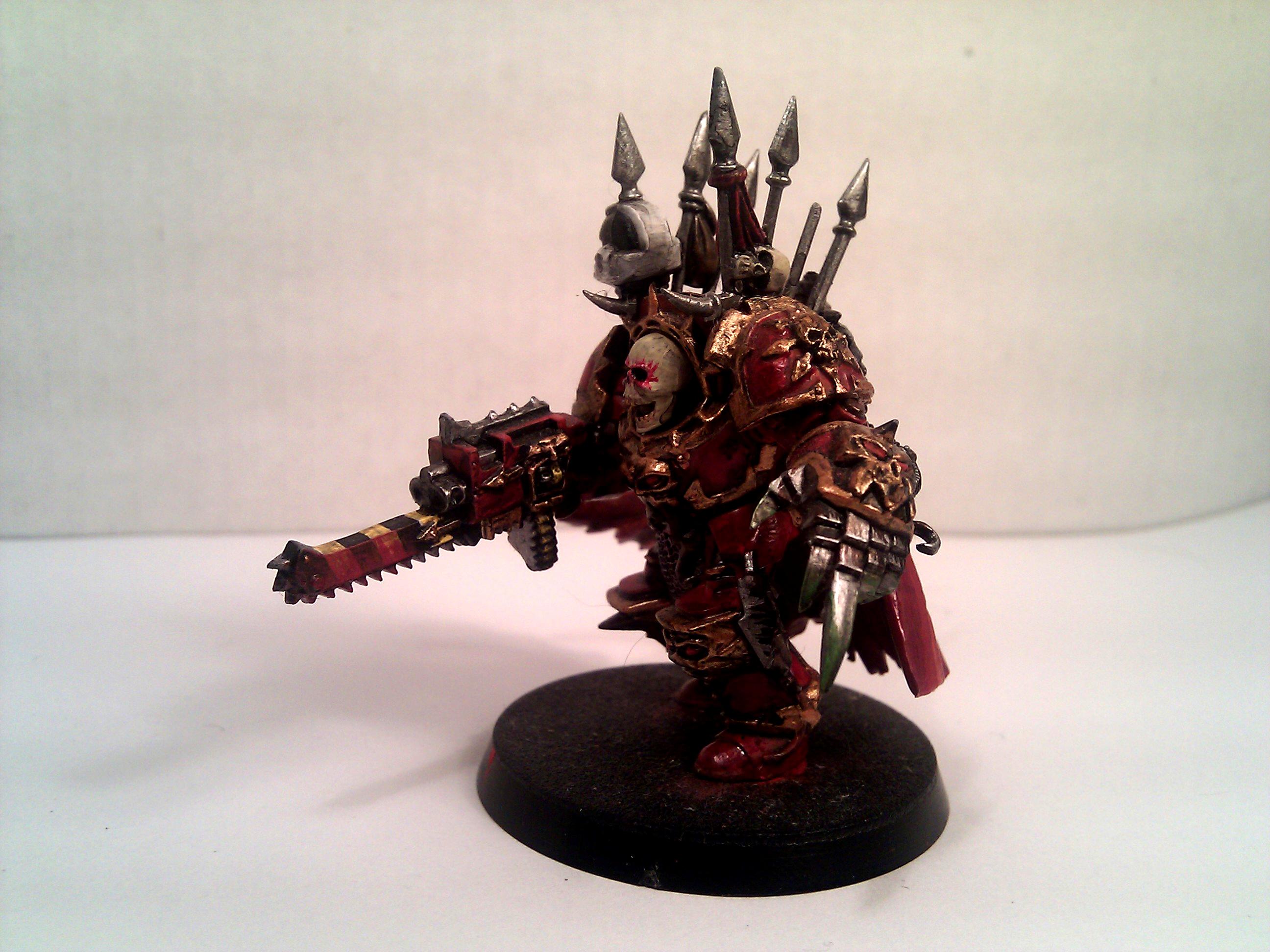 Champion, Chaos, Khorne., Terminator Armor