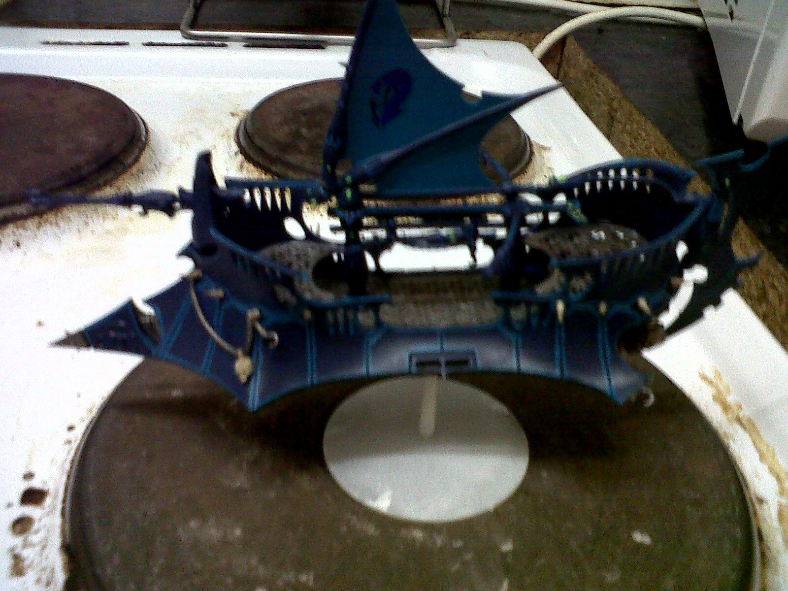 Dark Eldar Raider, dark eldar raider wip