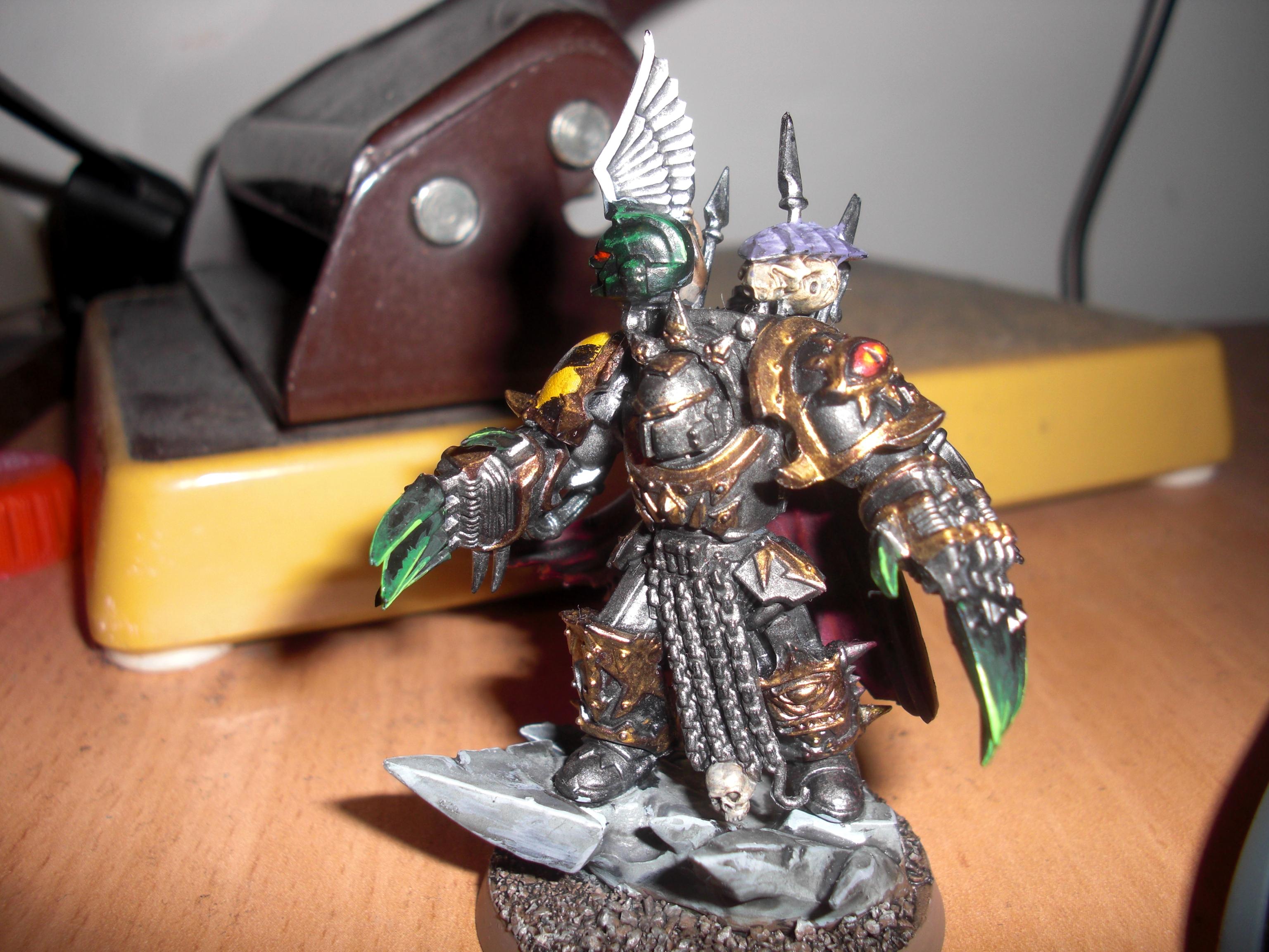 Champion, Chaos, Chaos Lord, Chaos Space Marines, Iron Warriors, Legion