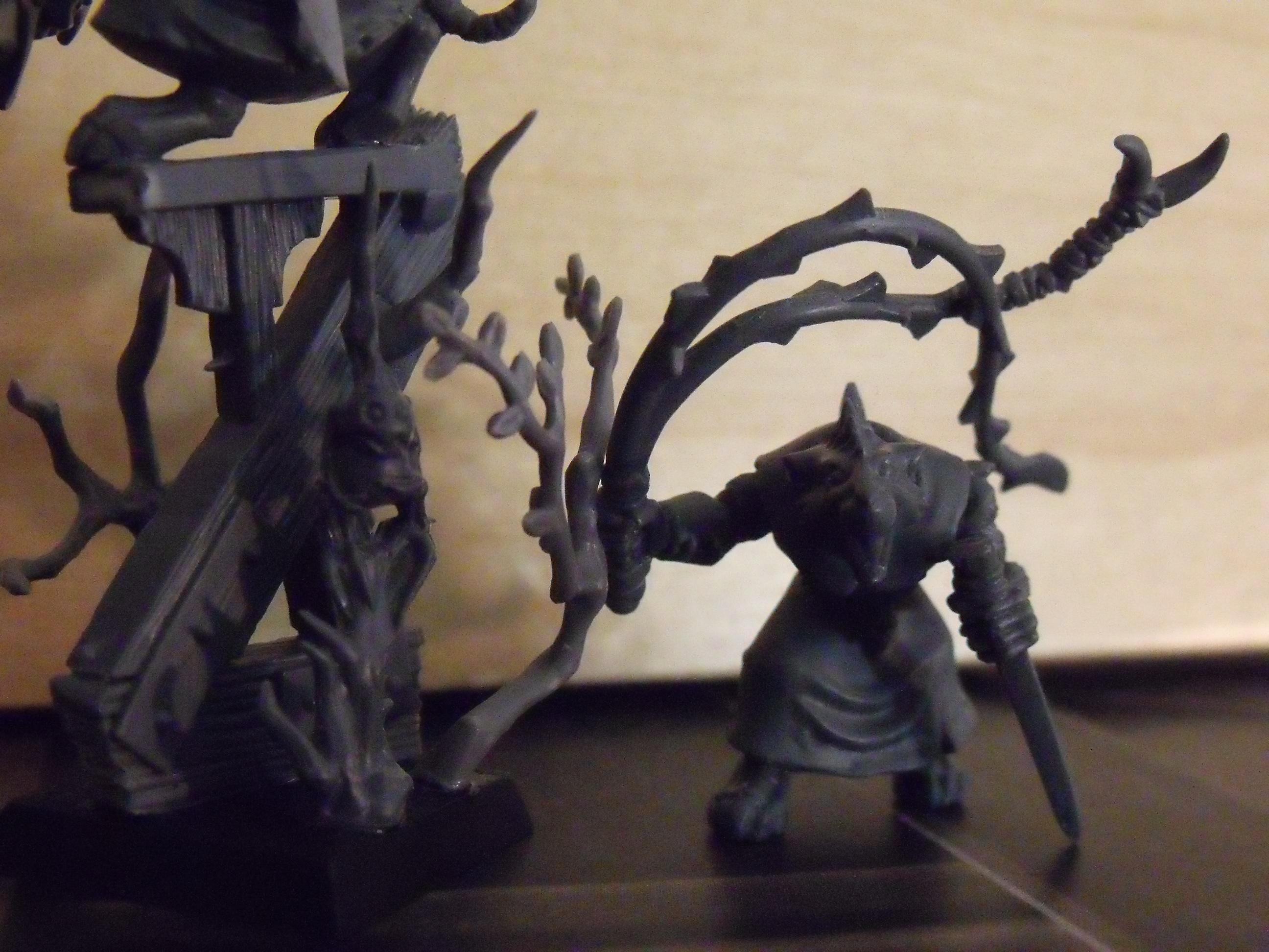 Skavens, Custom, Pestilen-affiliated Night Runners WIP