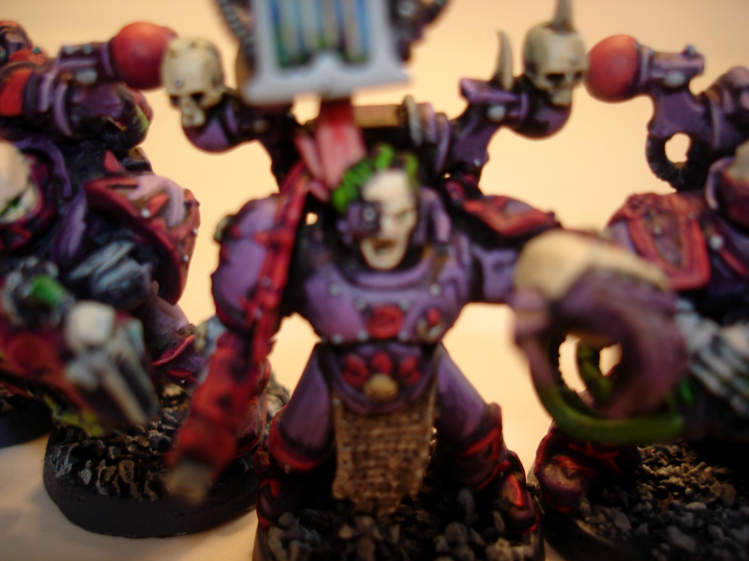 Daemon Csm Chaos Space Marine Prince Rhino Noise Marines Sonic Blaster Blastmaster