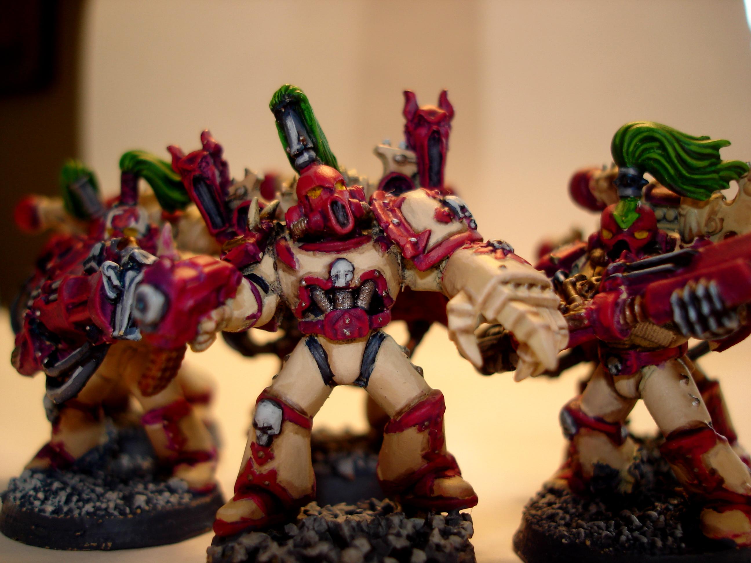 Blastmaster, Chaos Space Marines, Daemons, Noise Marines, Rhino, Sonic Blaster
