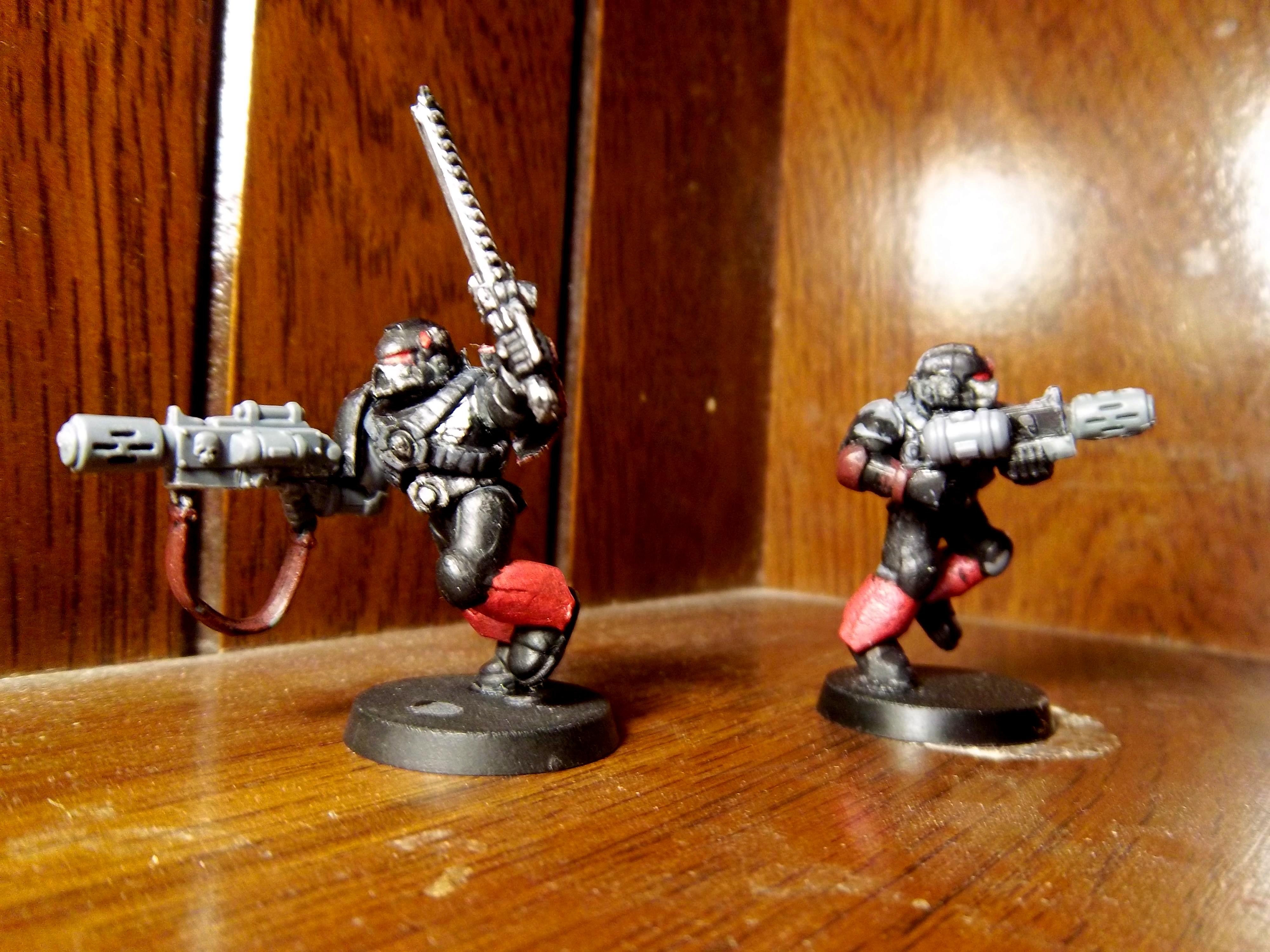 Assault Marines, Conversion, Lamenters, Meltagun