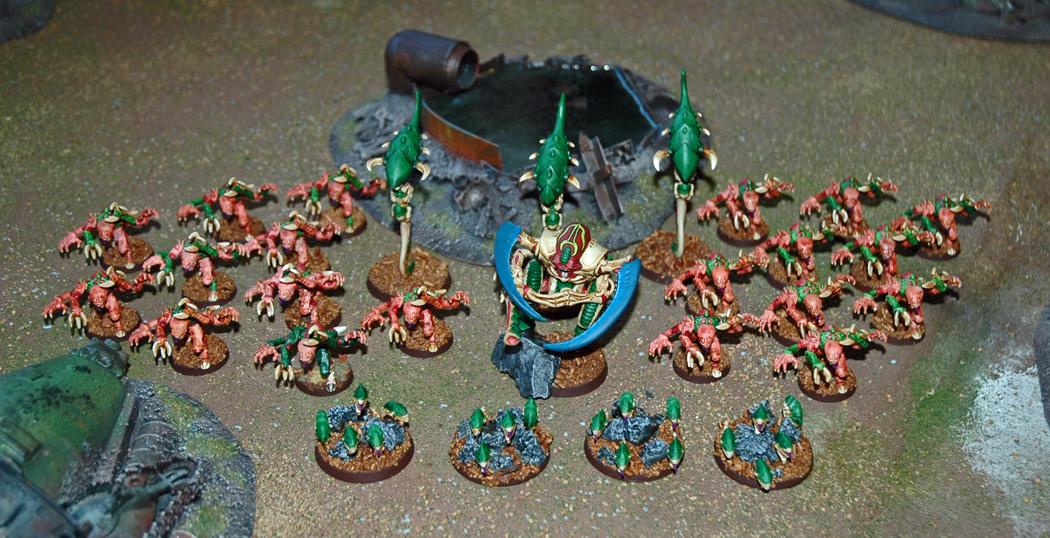 Battle Report, Mantis Warriors, Space Marines, Tyranids, Warhammer 40,000