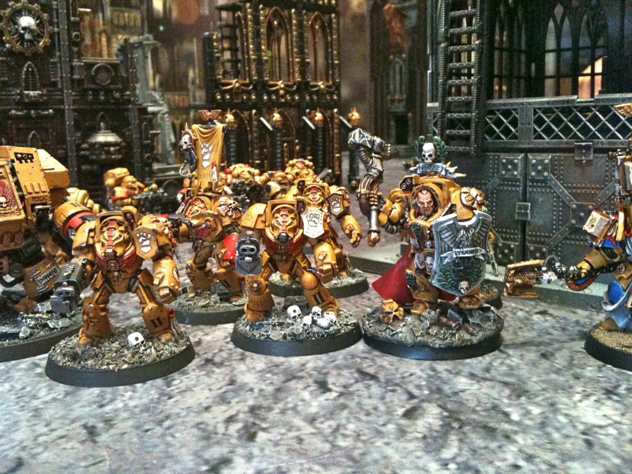 Battle Report, Cities Of Death, Imperial Fists, Salamander, Space Marines, Terrain