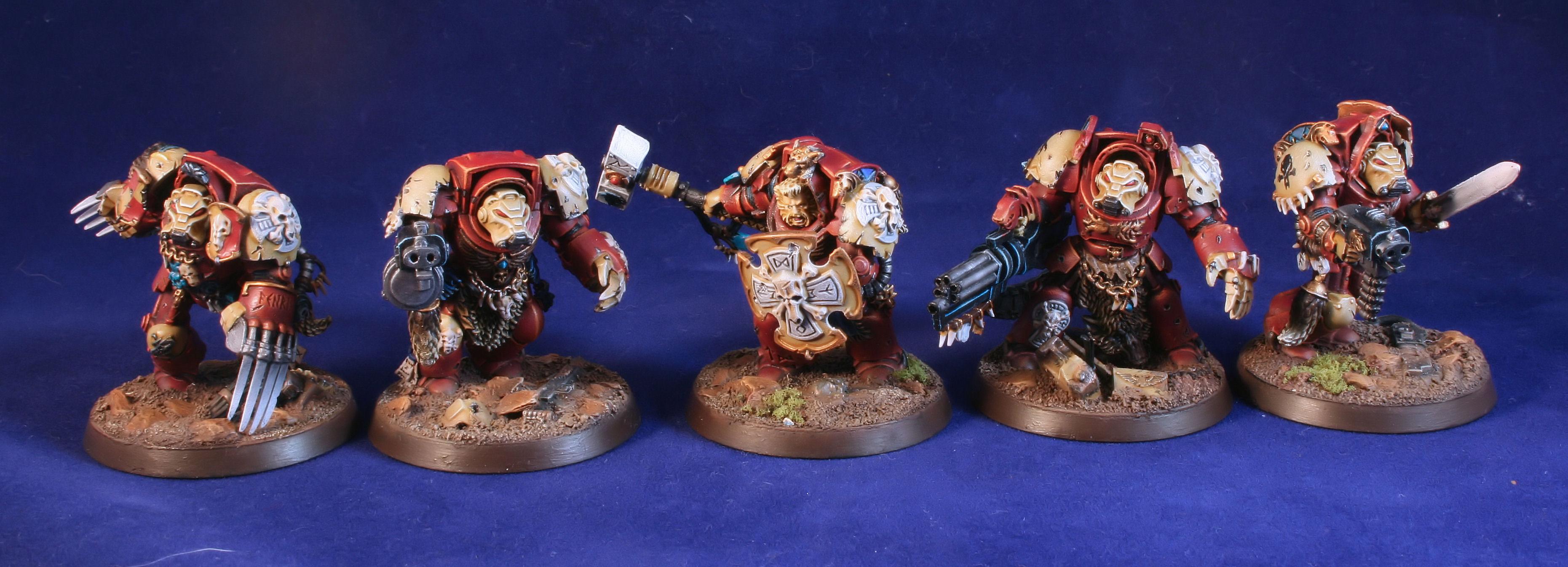 Space Marines, Space Wolves, Terminator Armor