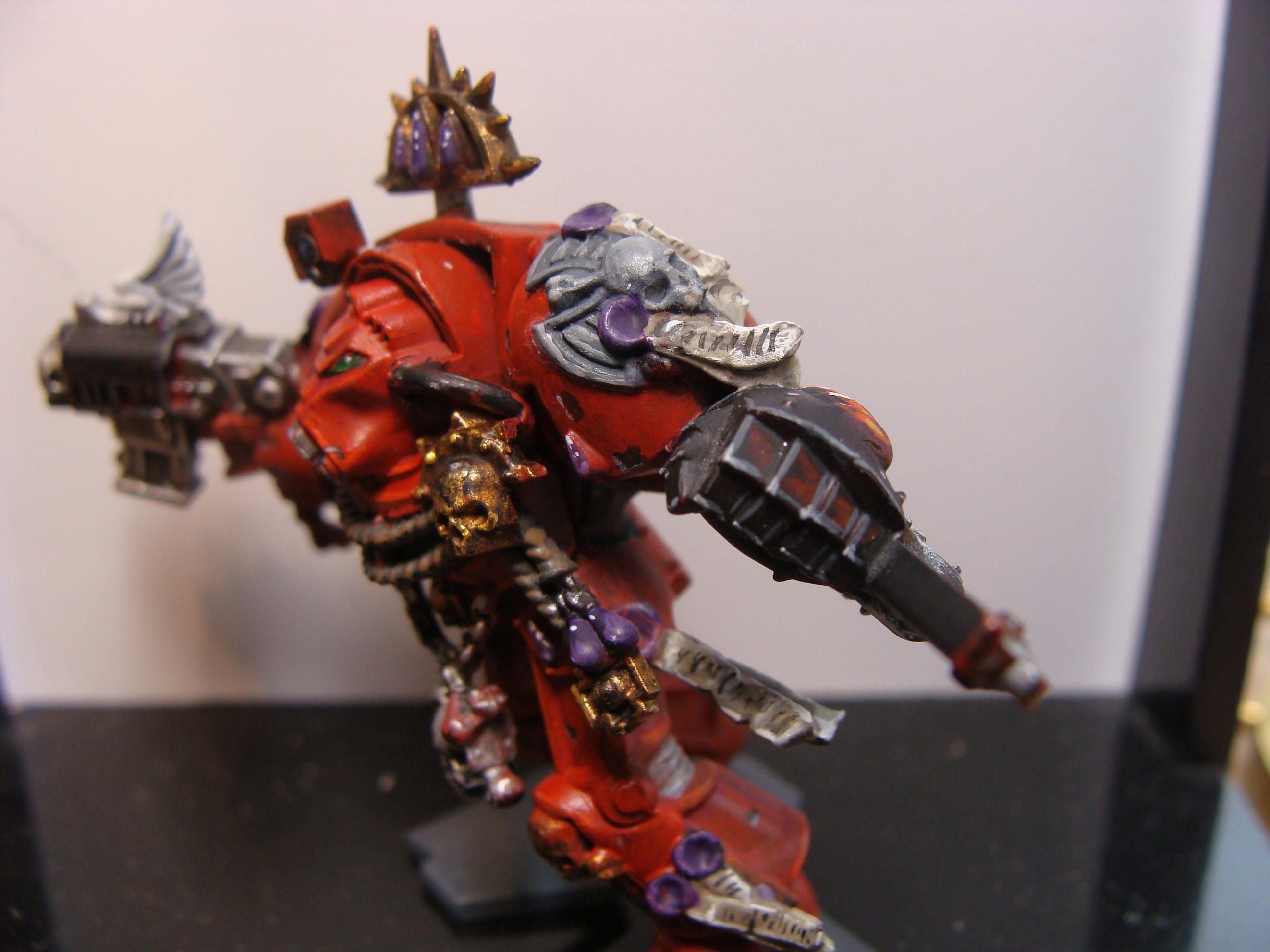 Battle Damage, Blood Angels, Chainfist, Terminator Armor