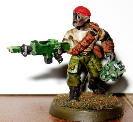 Imperial Guard, Catachan with Demo Charge