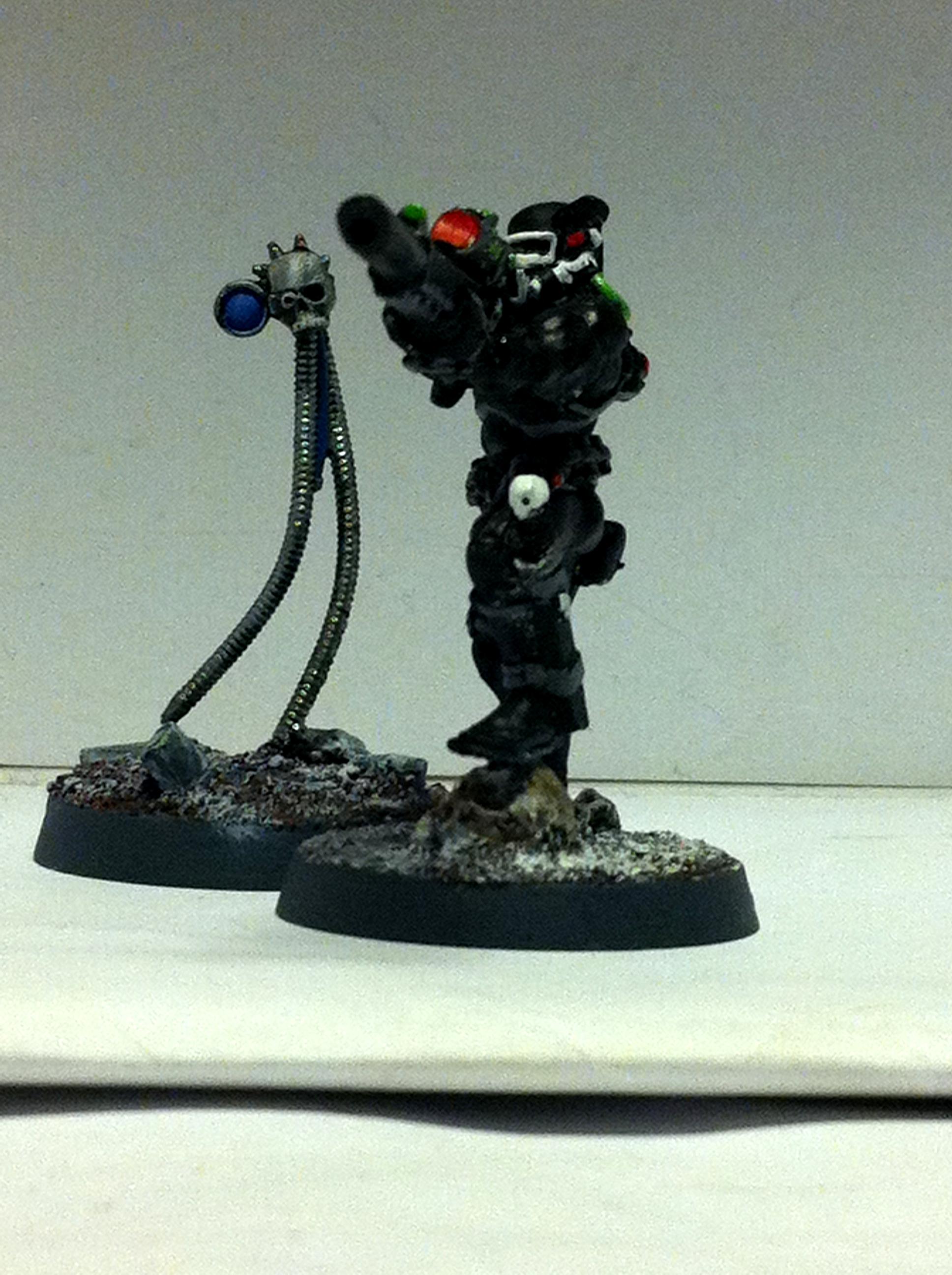 Servoskull, Vindicare, Warhammer 40,000, Witch Hunters