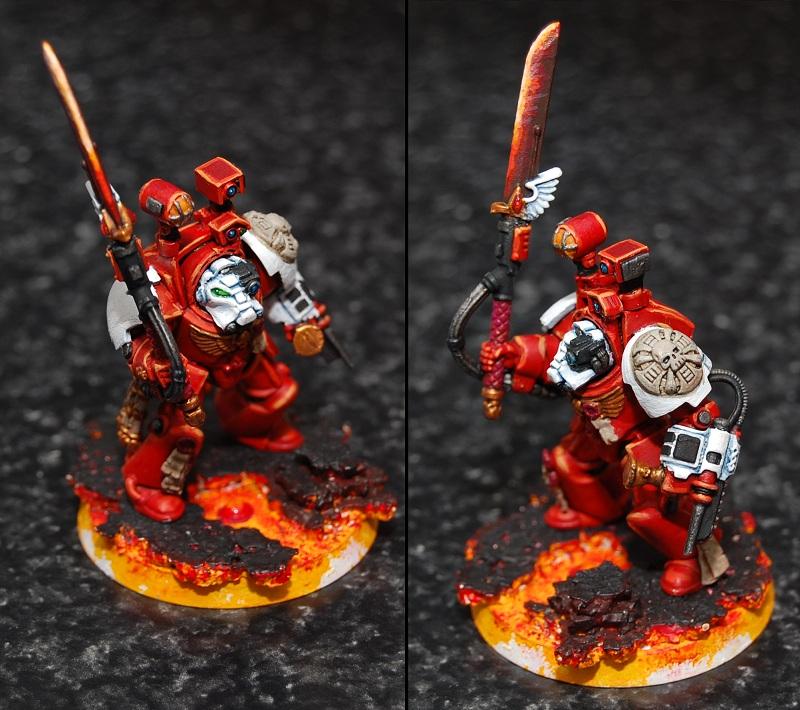 Blood Angels, Sanguinary Priest, Terminator Armor, Warhammer 40,000