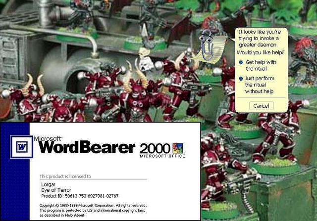 Chaos Space Marines, Word Bearers