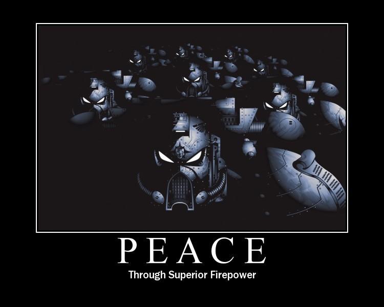 Space Marines, Peace