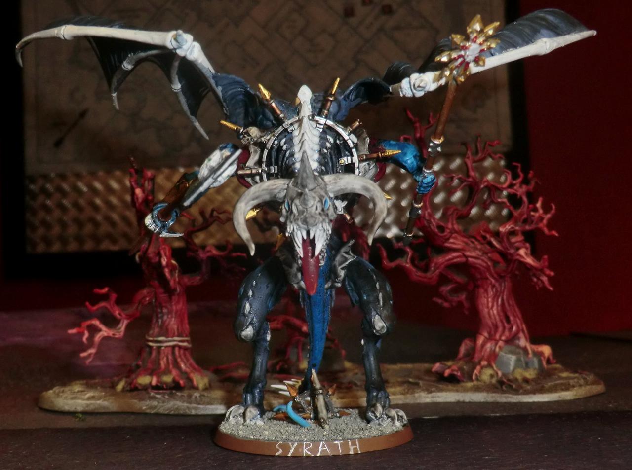 Chaos, Daemons, Dragon, Greater Daemon, Zombie