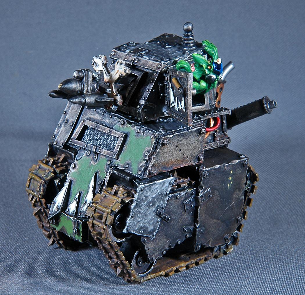 Grot Tank, Orks, Warhammer 40,000, Work In Progress