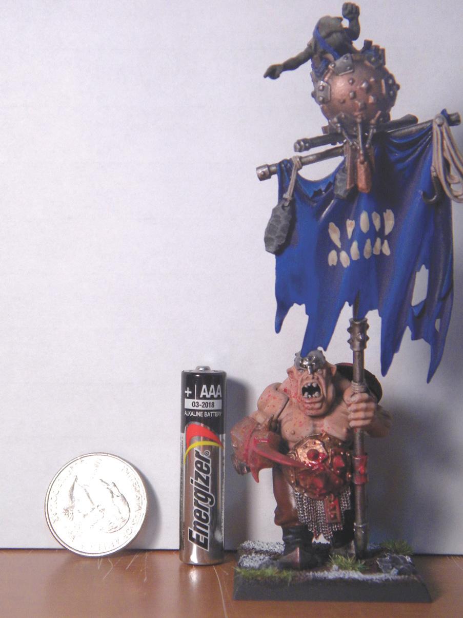 Scale, Ogre with standard