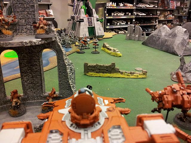 Battle, Devilfish, Necrons, Tau