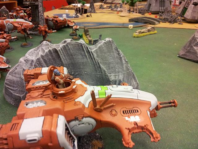 Devilfish, Df, Game, Orange Sherbert, Tau, Warhammer 40,000