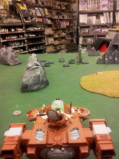 My Tau Cadre VS Necrons
