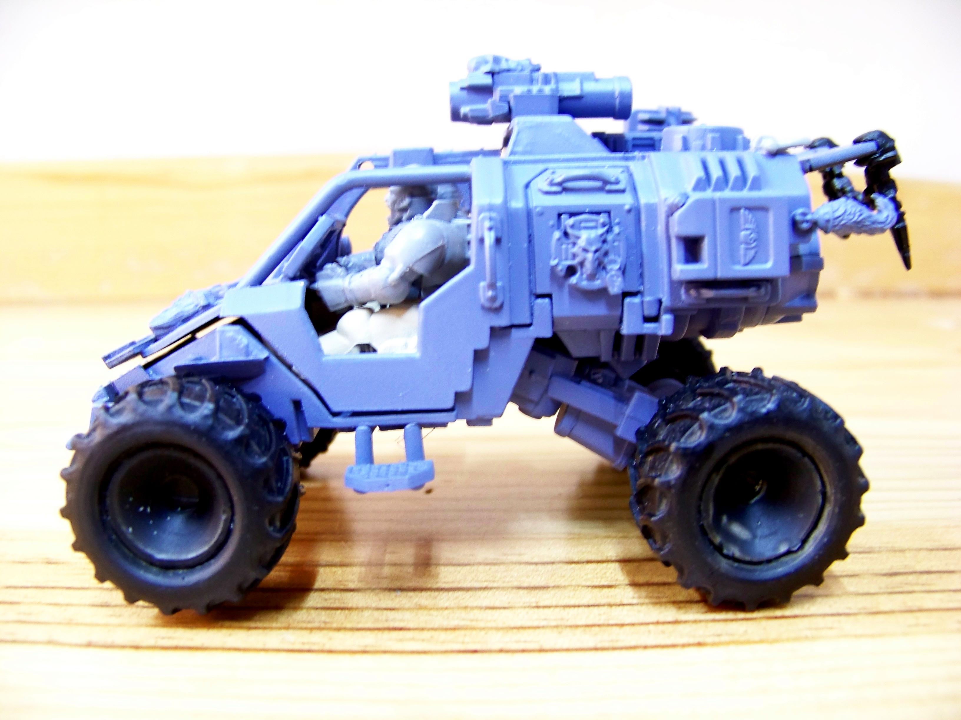 Buggy, Conversion, Land Speeder, Space Wolves, Warhammer 40,000