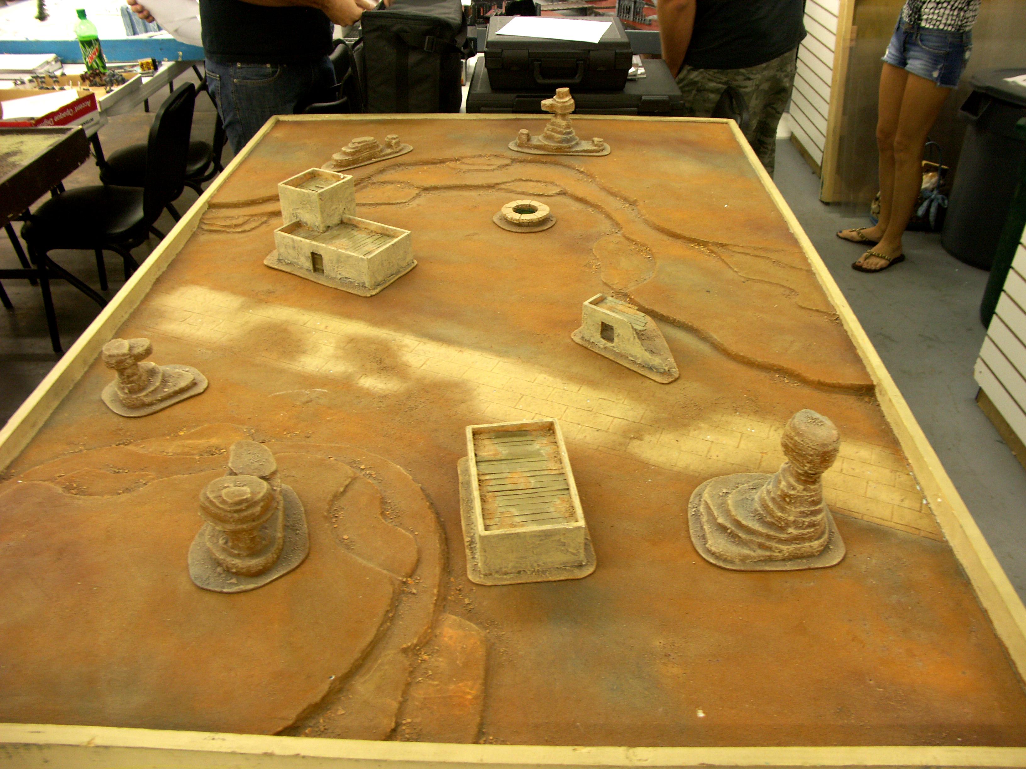 Battle Report, Dark Eldar, Desert, Game Table