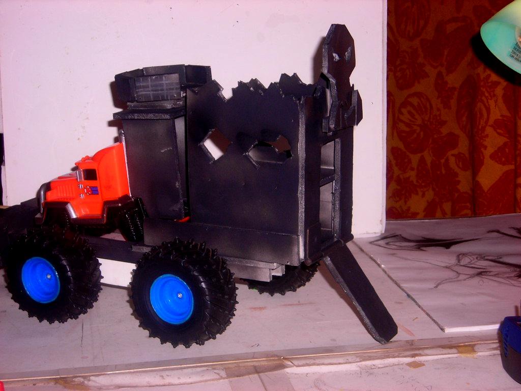 Back end of the trukk