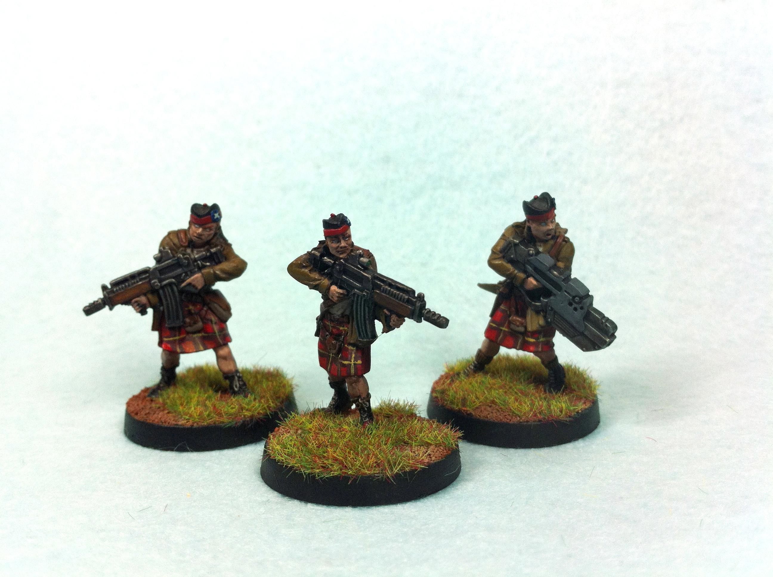 Infinity, Caledonian Volunteers