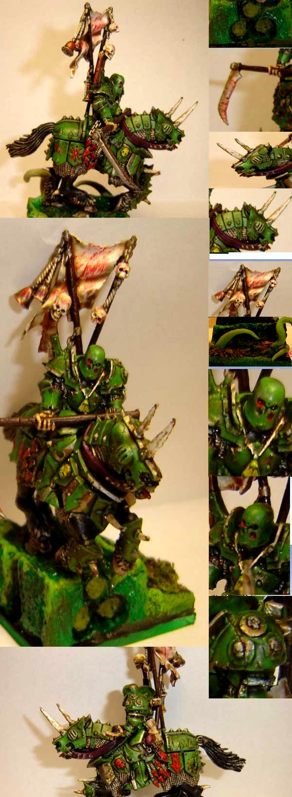 Chaos, Chaos Knight, Nurgle, Warhammer Fantasy