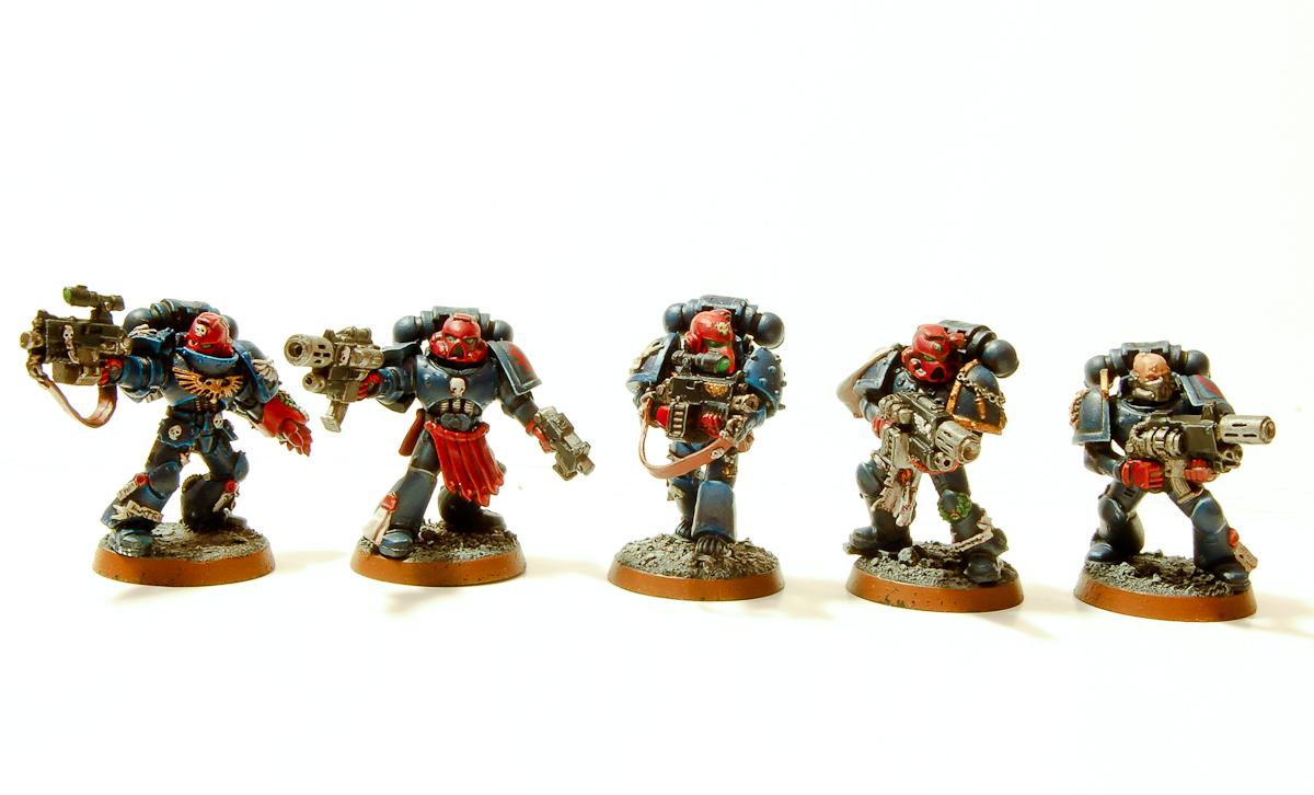 Crimson Fists, Space Marines, Sternguards
