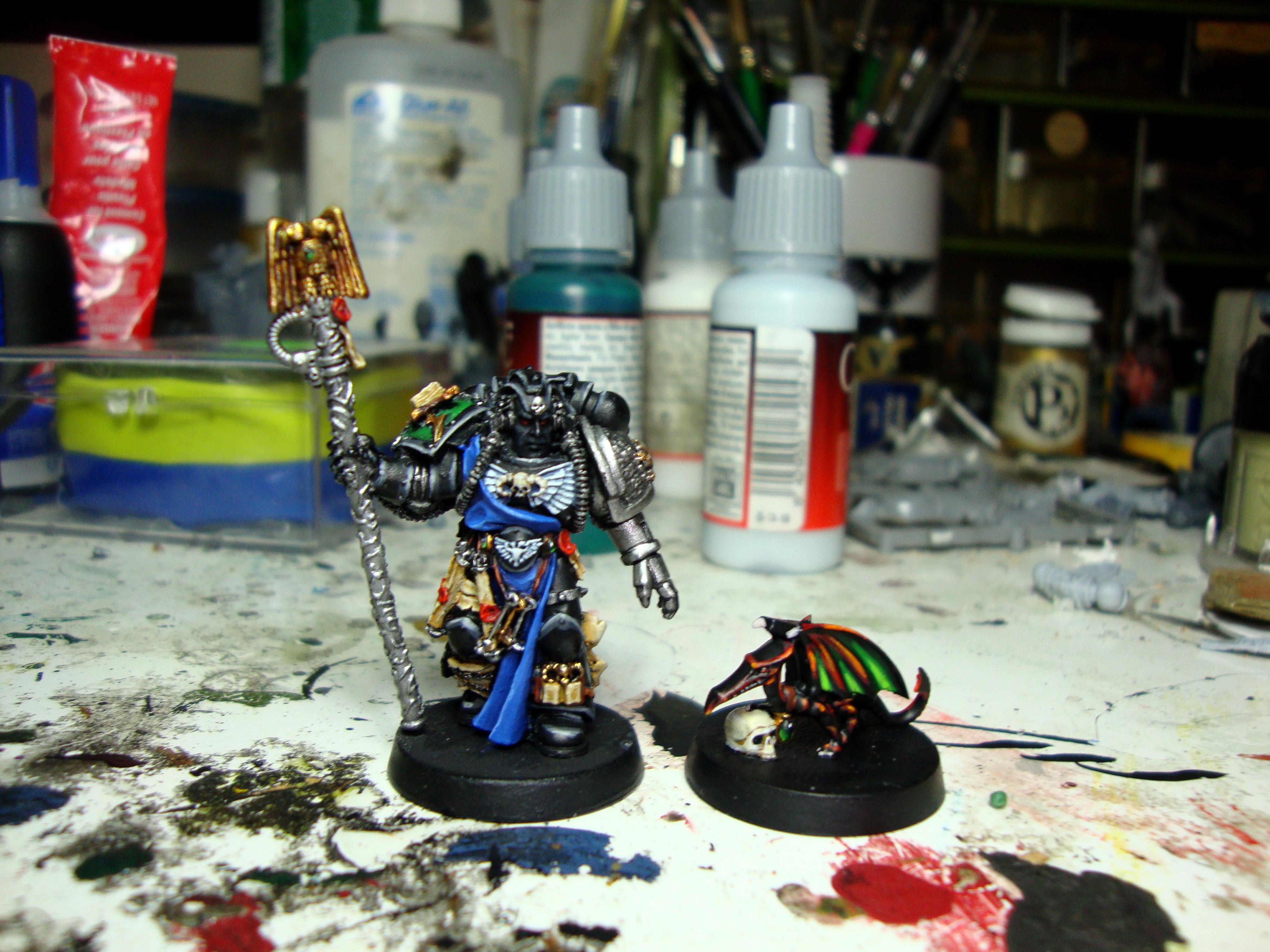 Deathwatch, Librarian, Salamanders, Space Marines