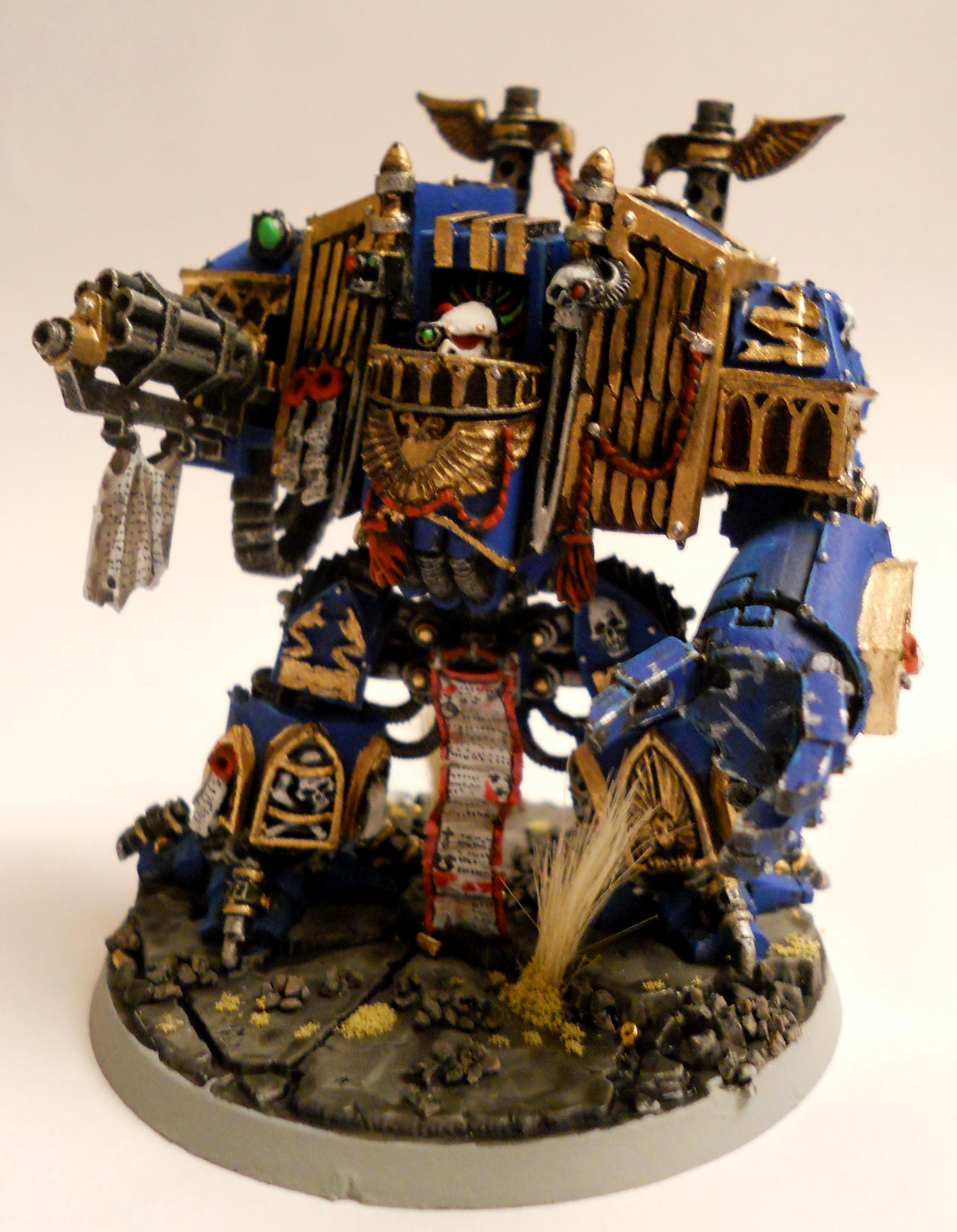 Assault Cannon, Dreadnought, Ultramarines, Venerable
