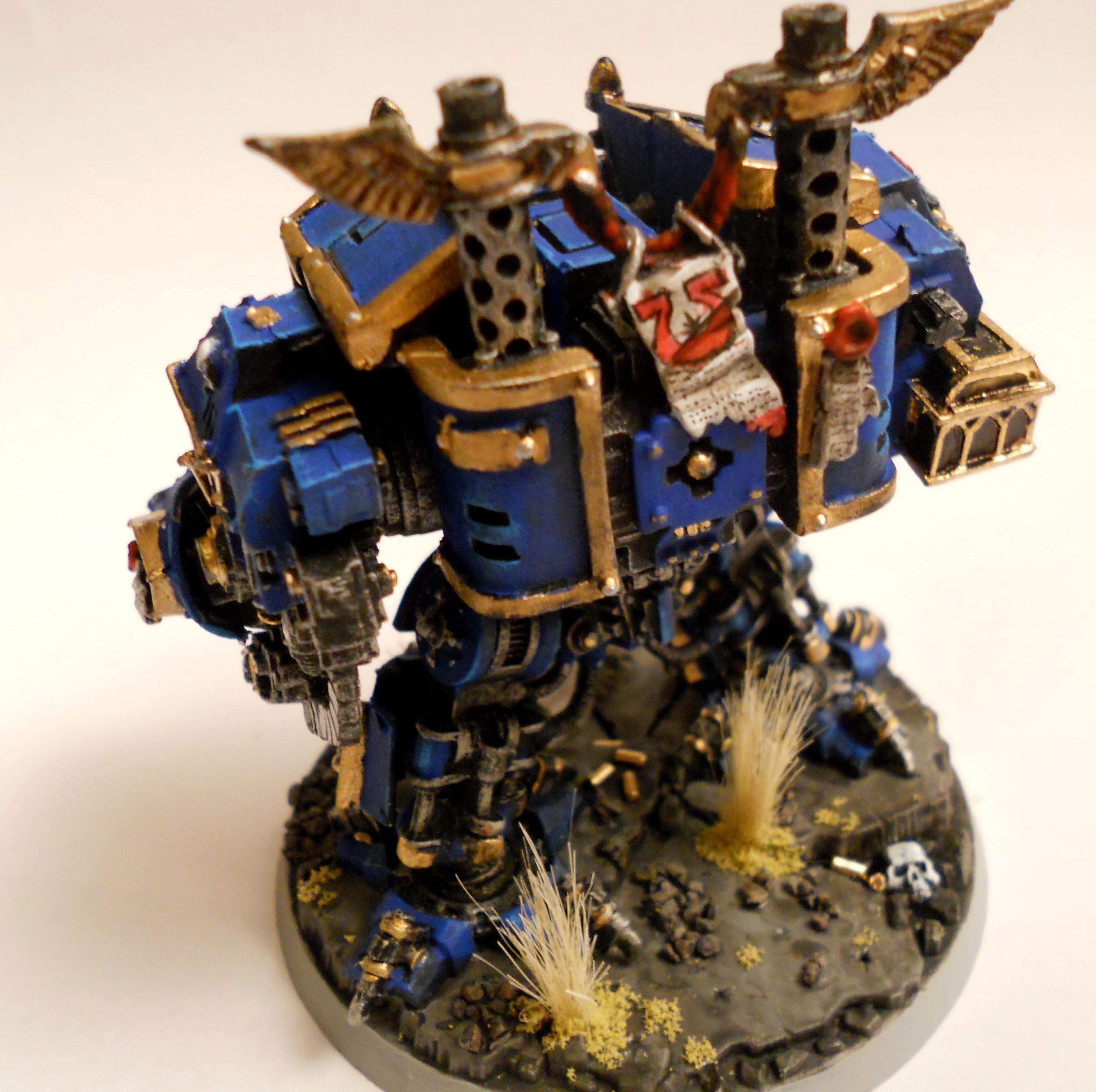 Assault Cannon, Dreadnought, Ultramarines, Venerable