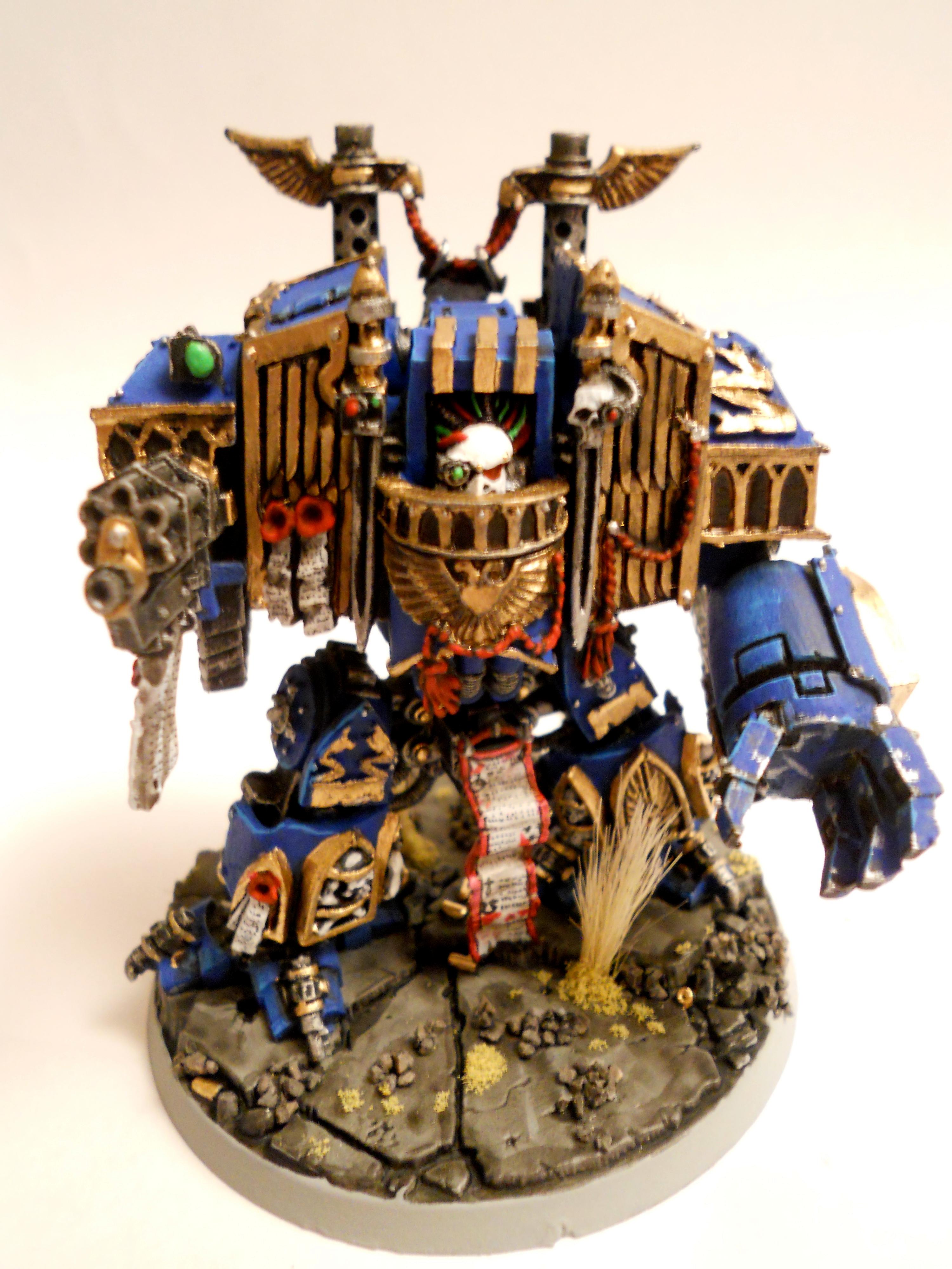 Assault Cannon, Dreadnought, Ultramarines, Venerable