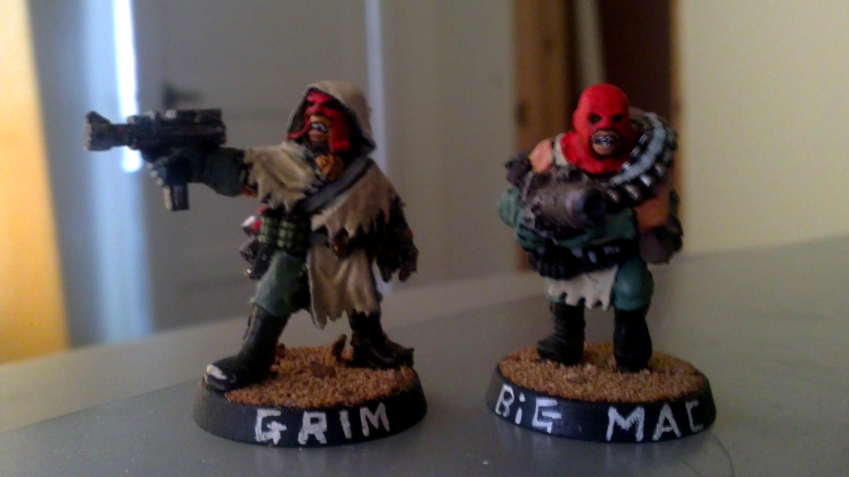gang leader 'grim' and heavy 'big mac'