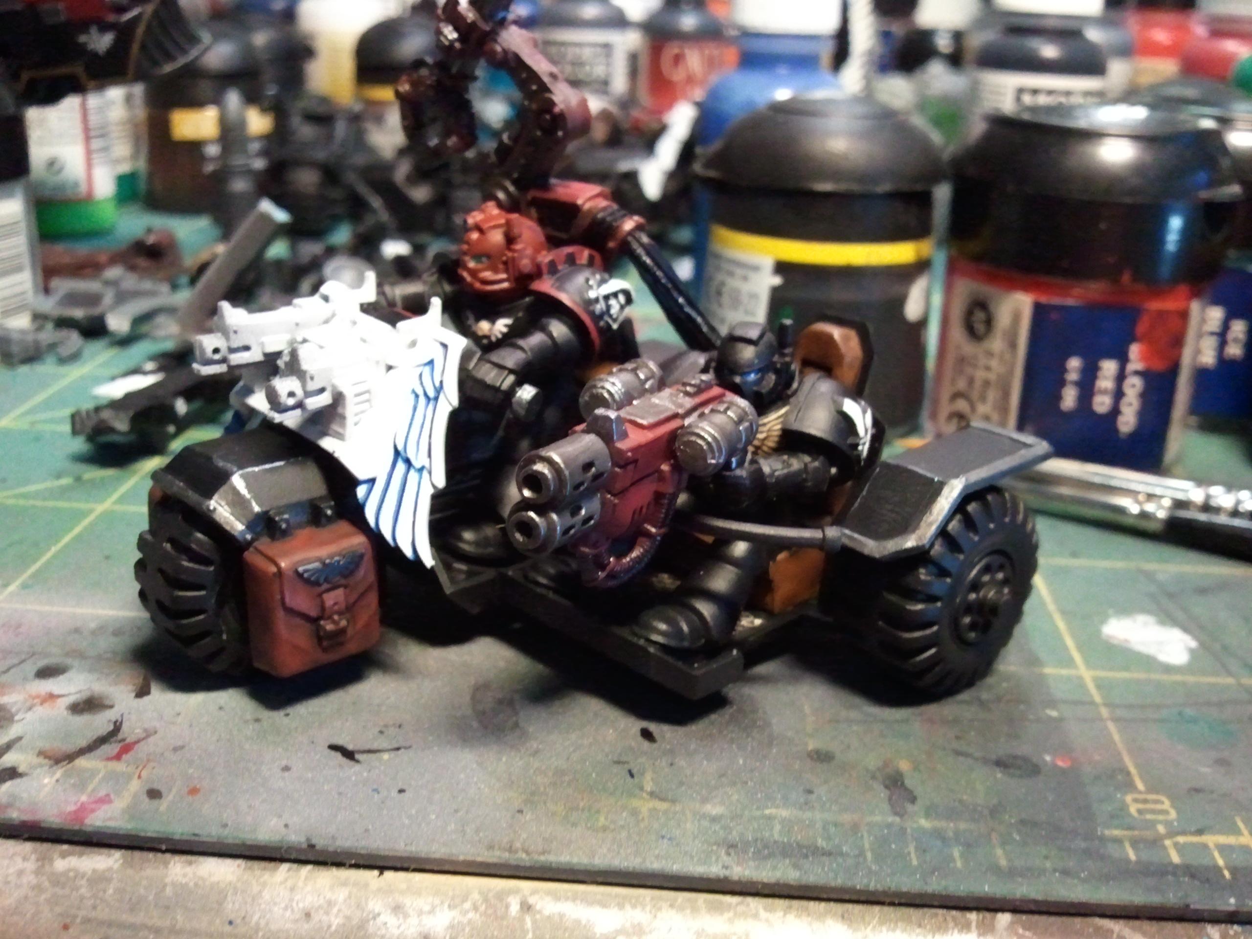 Attack Bike, Fast Attack, Space Marines, Warhammer 40,000
