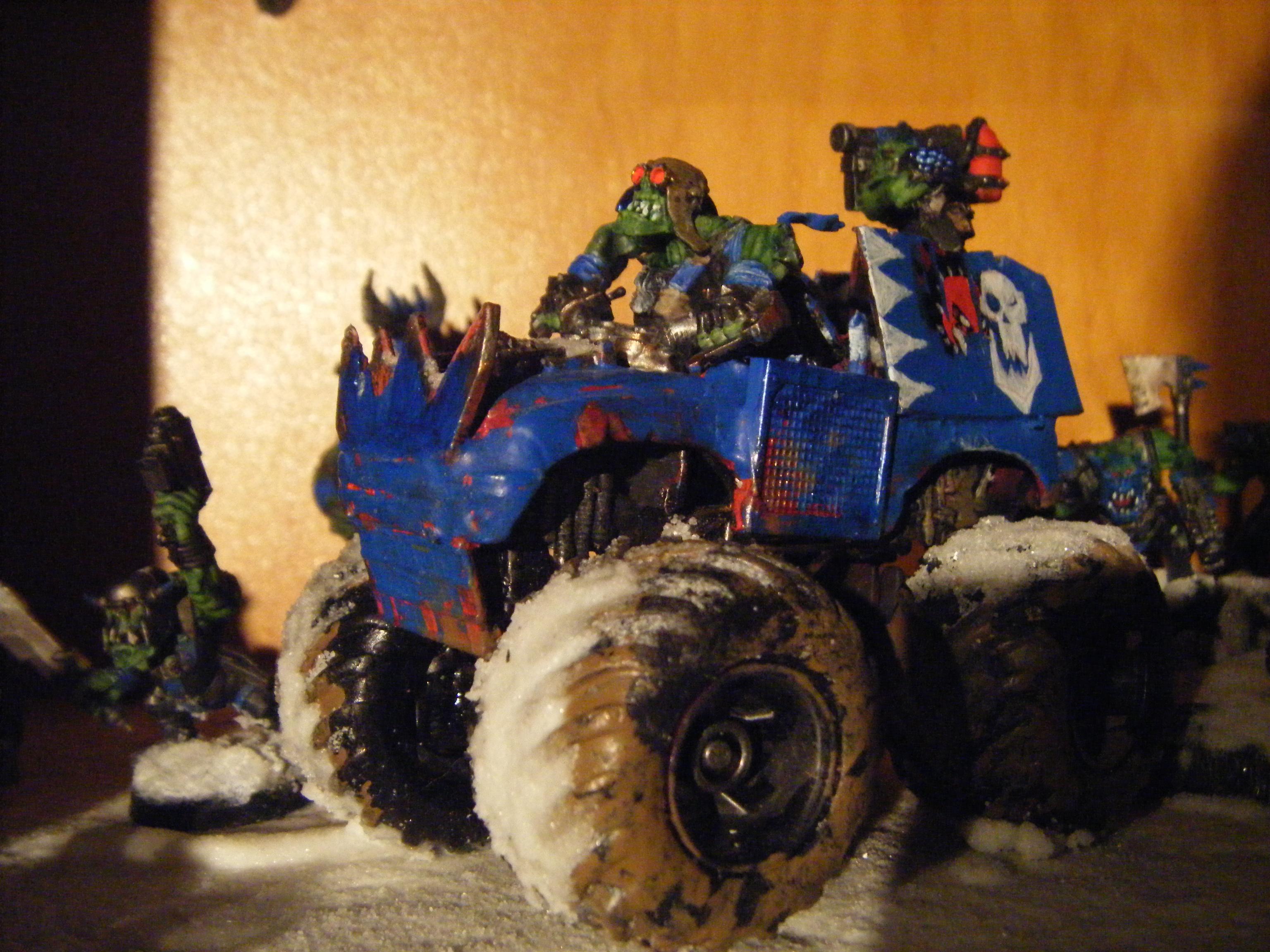 Conversion, Da Orks, Deathskulls, Deffskulls, Greenskin, Monster Trukk, Orks, Trukk, Waaagh
