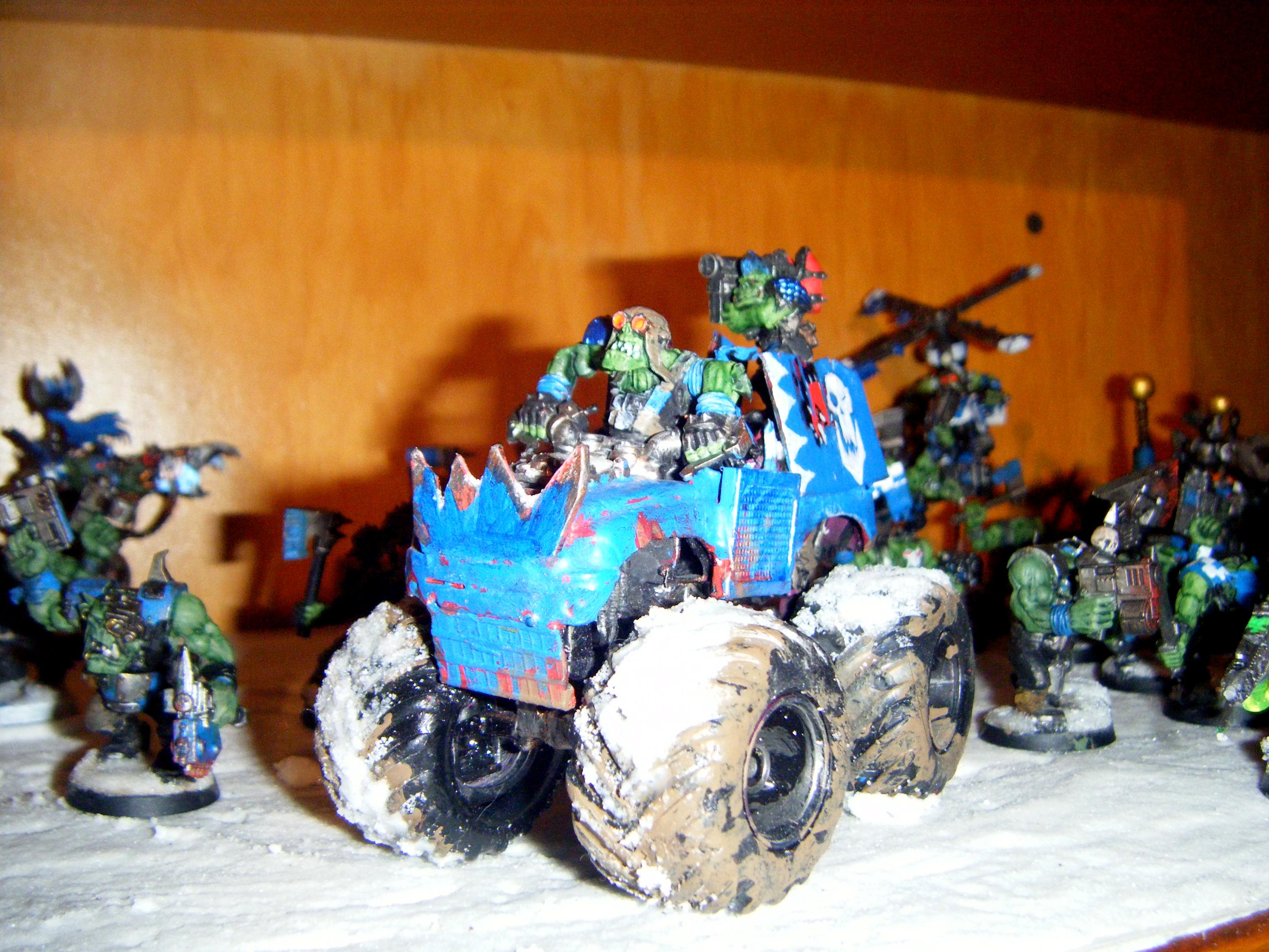 Conversion, Da Orks, Deathskulls, Deffskulls, Greenskin, Monster Trukk, Orks, Trukk, Waaagh