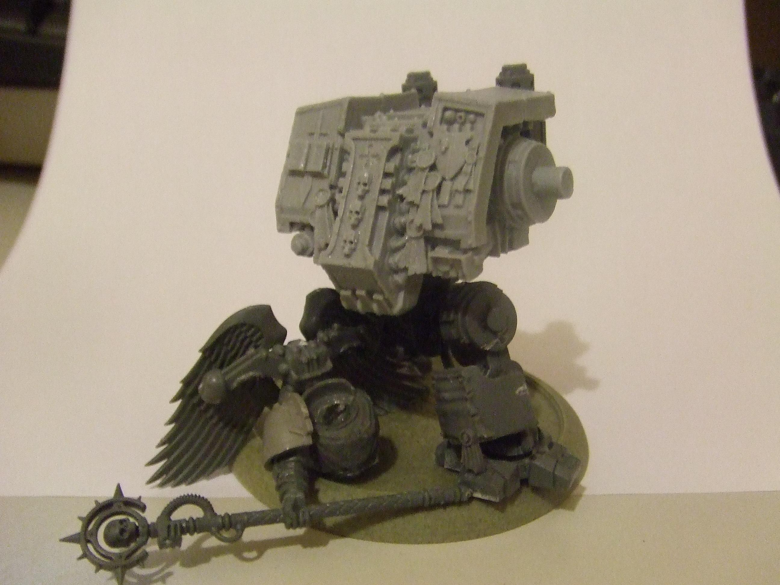 Gk, Grey Knights, GK dread v Sorcerer WIP 1