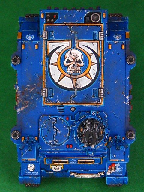 Ultramainre Rhino, Ultramarine Razorback, Ultramarine Tank, Warhammer 40,000
