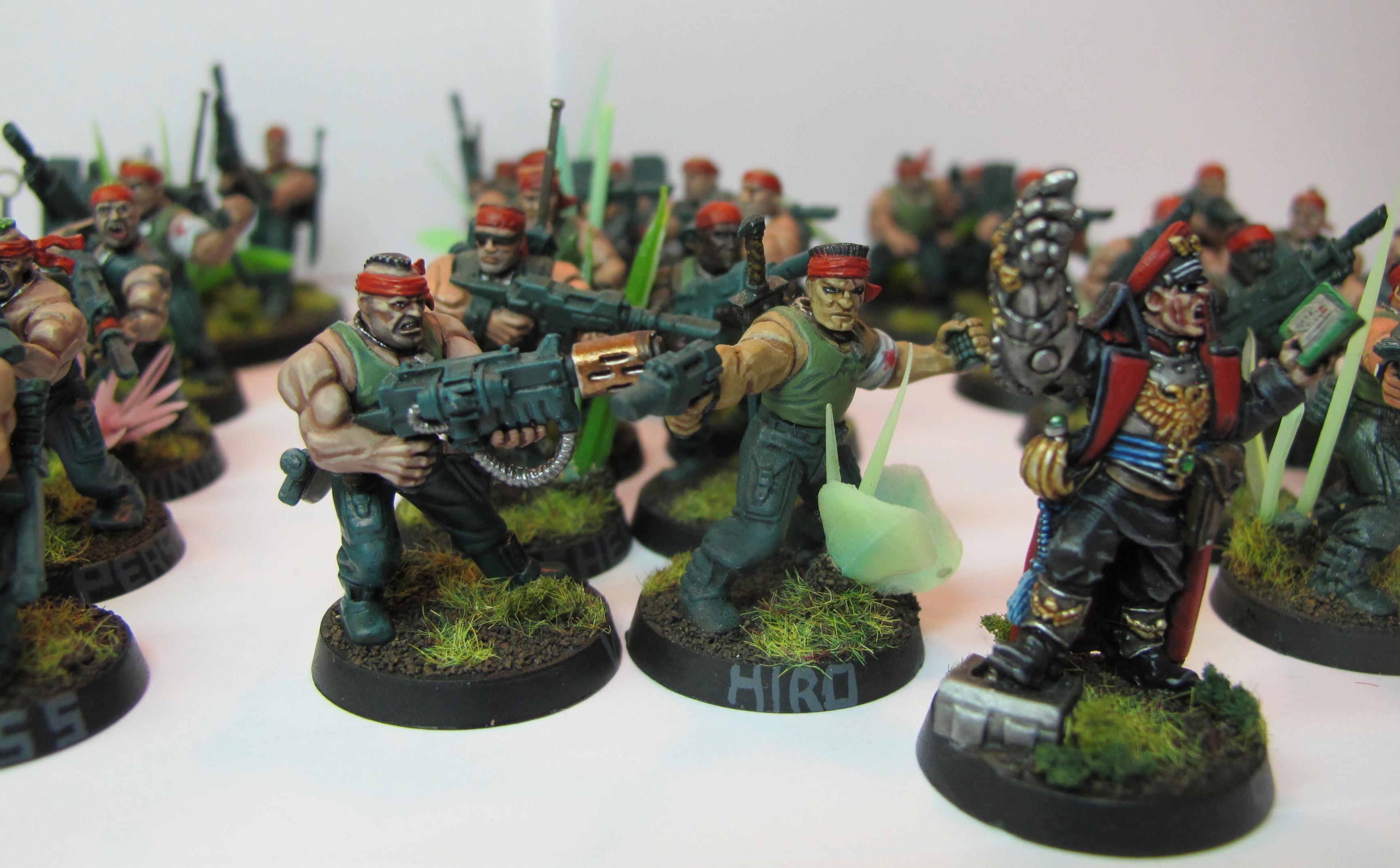 Catachan, Commissar, Infantry Squad
