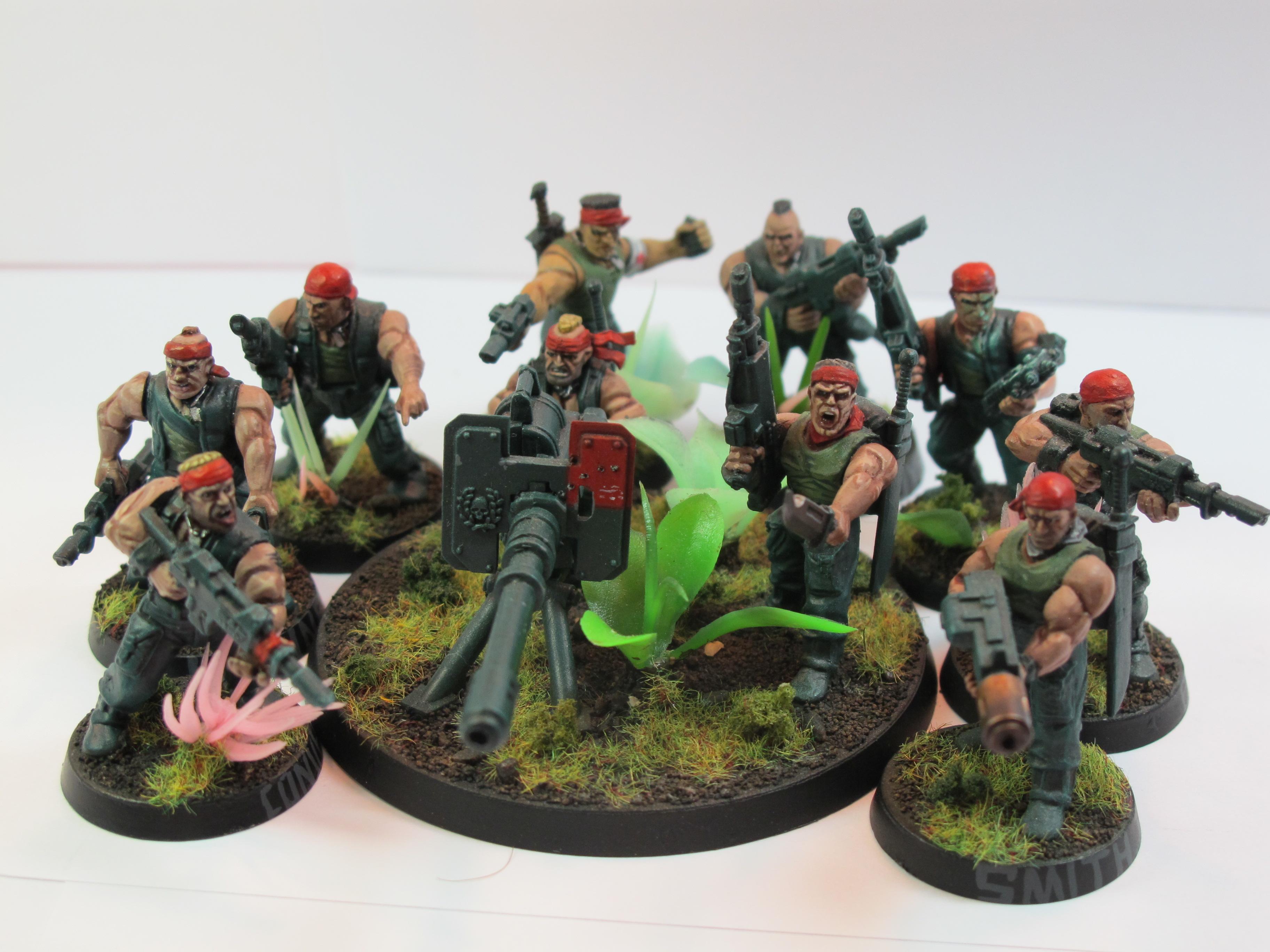 Catachan, Imperial Guard, Infantry Squad