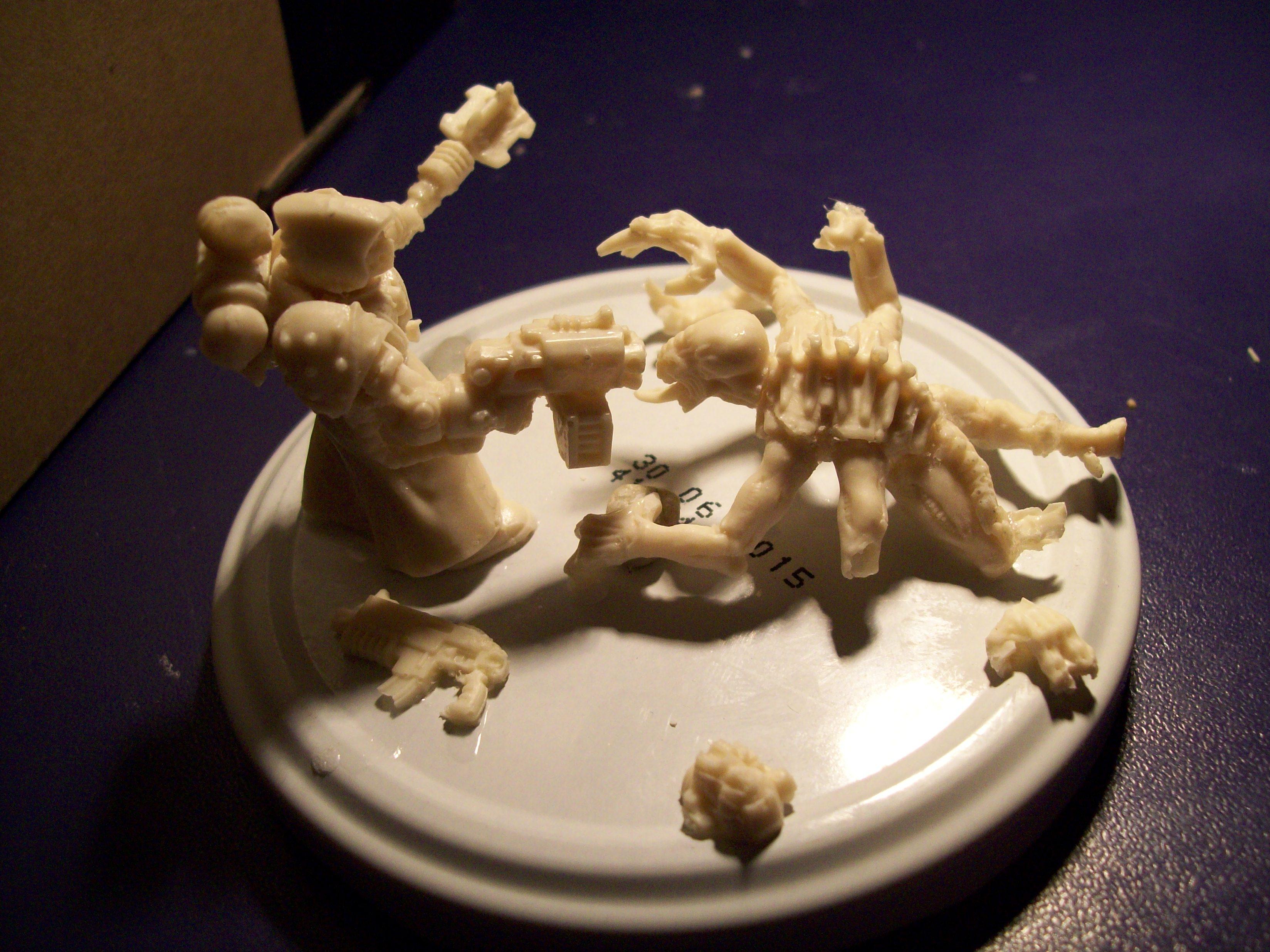 Scratch Build, Space Marines, Tyranids