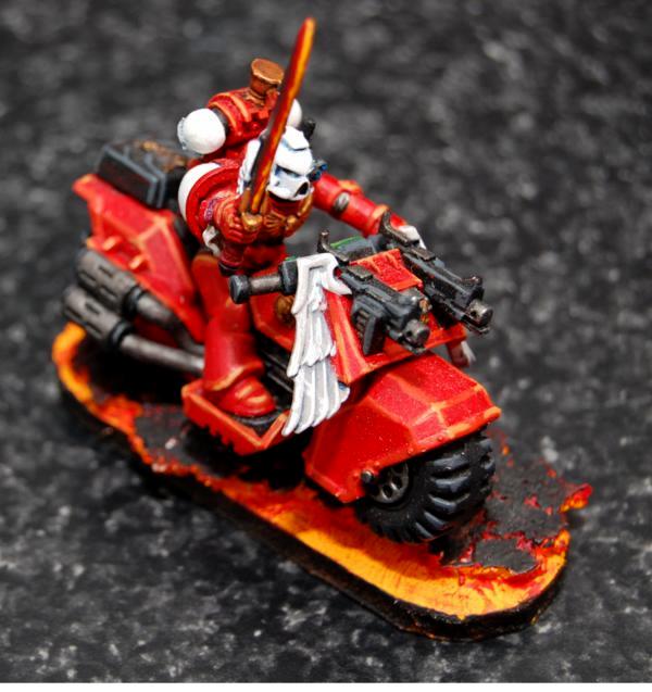 Bike, Blood Angels, Sanguinary Priest, Warhammer 40,000