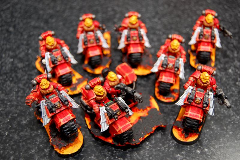 Attack Bike, Bike, Blood Angels, Warhammer 40,000