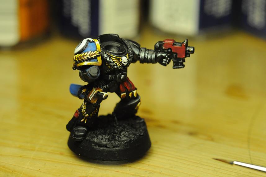 Conversion, Deathwatch, Kill Team, Non-Metallic Metal, Space Marines, Ultramarines