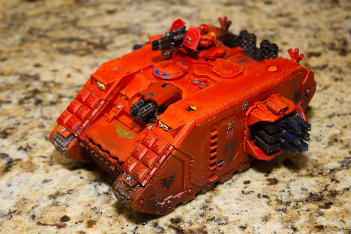 Blood Angels, Land Raider, Land's Raider, Space Marines