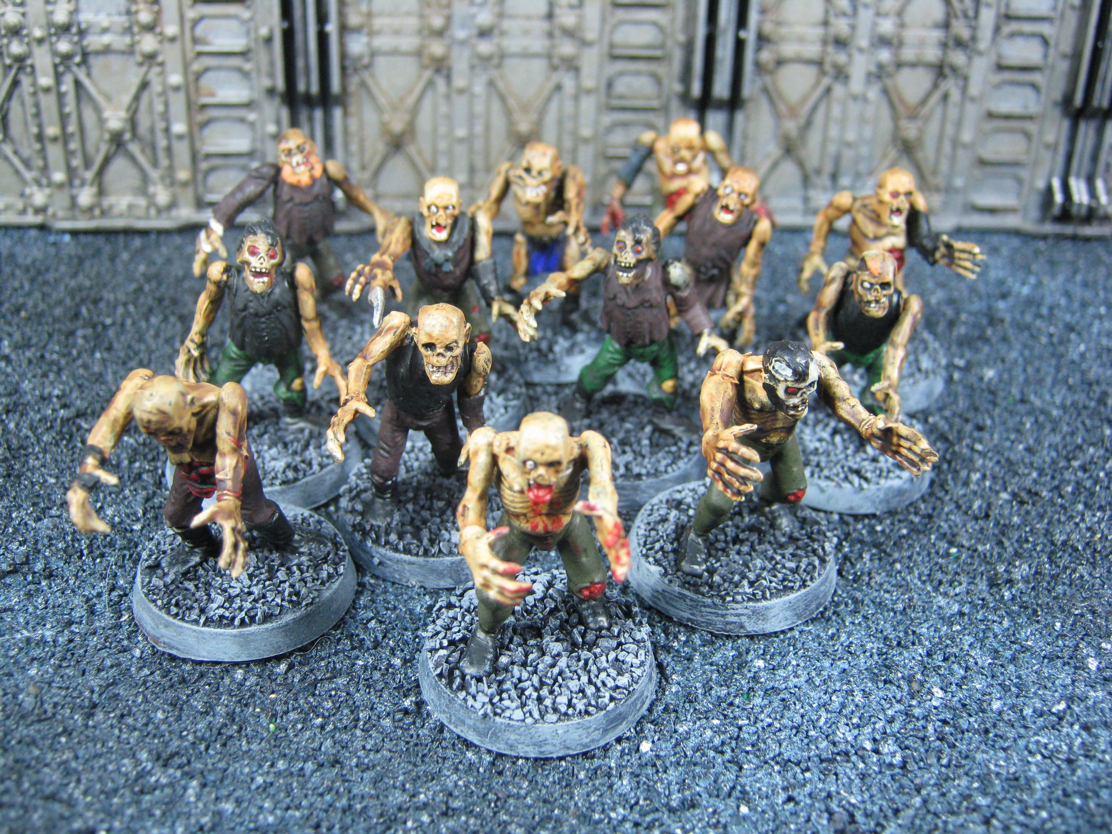 Chaos Cult, Conversion, Necromunda, Plague Zombies, Traitor Guard, Warhammer 40,000