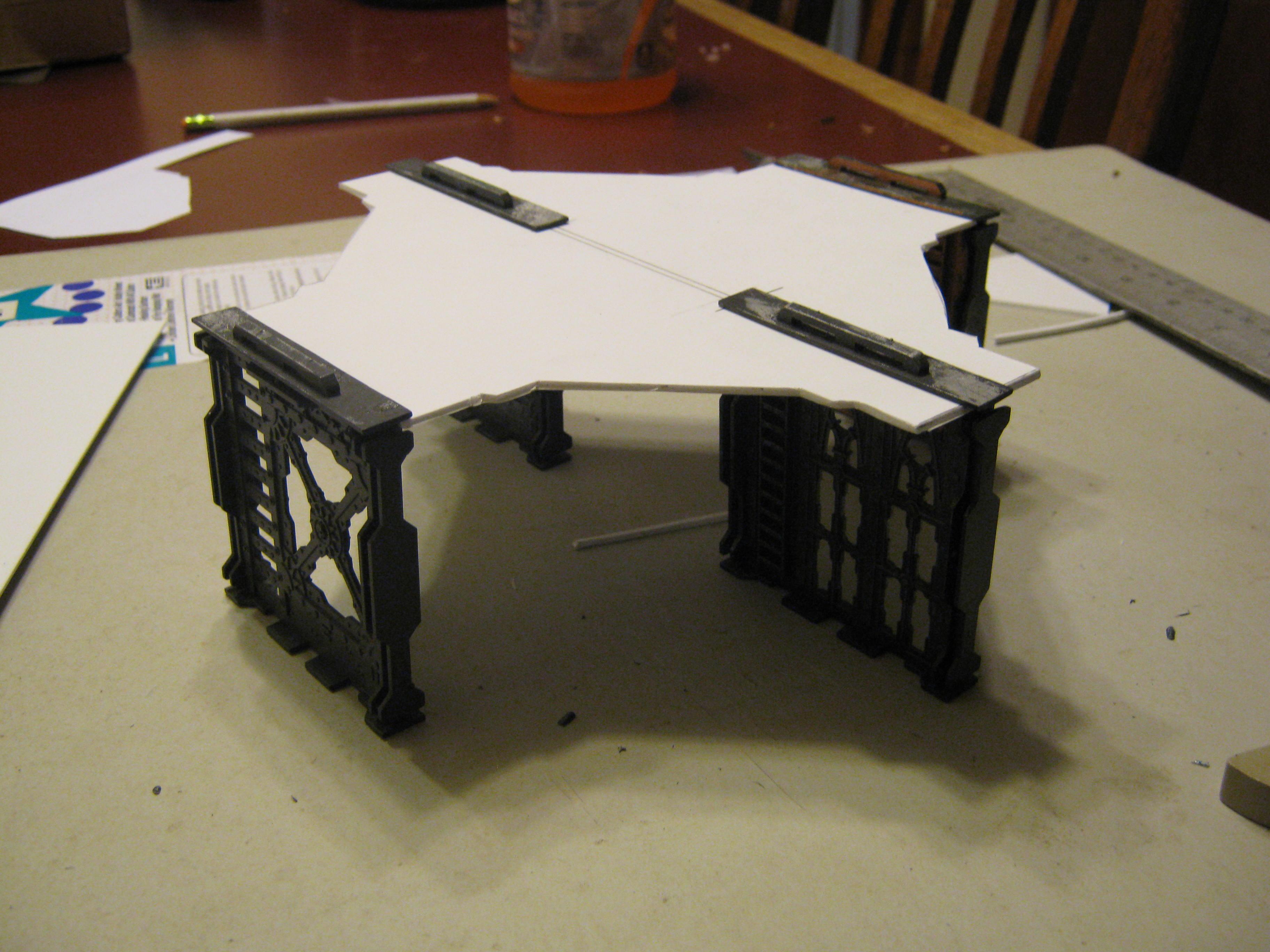 Necromunda, Plasticard, Scratch Build, Terrain, Warhammer 40,000